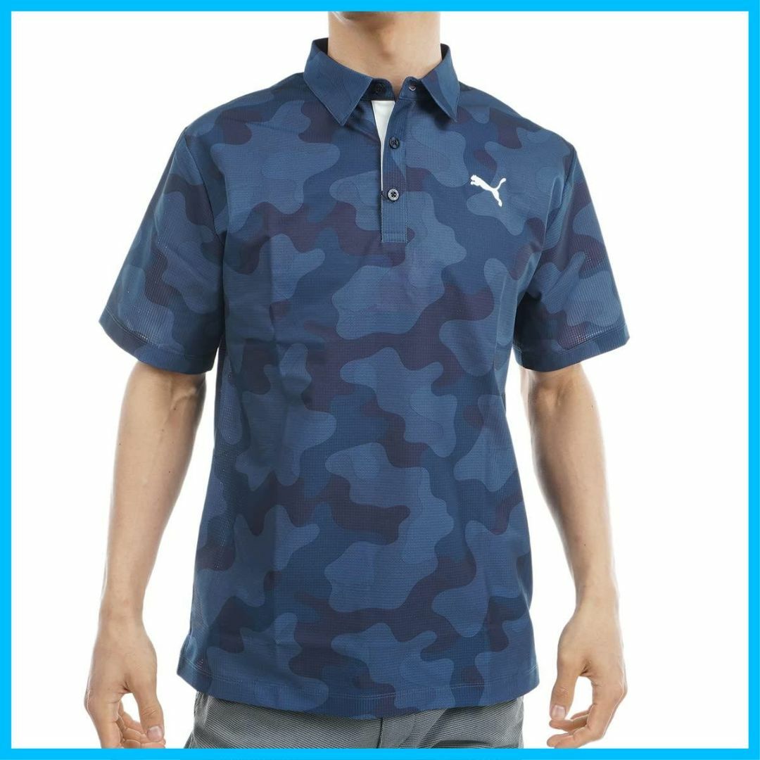 [プーマ] ゴルフシャツ ＣＡＴカモフラージュ ＳＳポロシャツ メンズのサムネイル