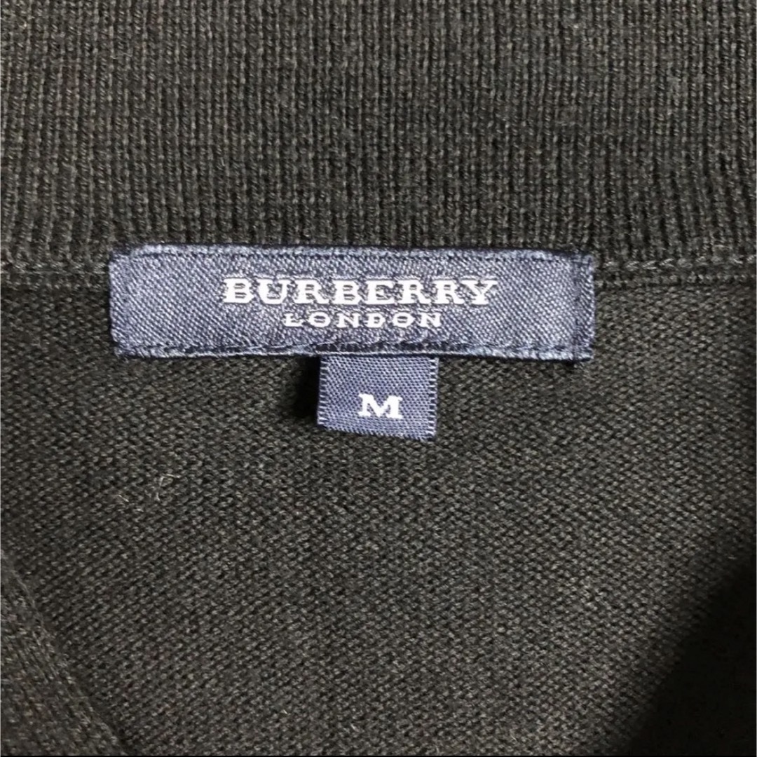 BURBERRY(バーバリー)の美品　バーバリーロンドン　メンズニットMサイズ メンズのトップス(ニット/セーター)の商品写真