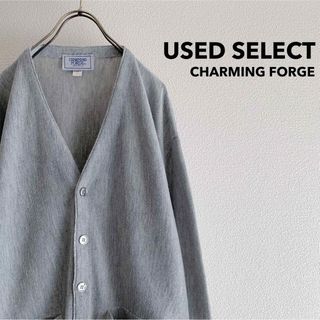 USA製 “CHARMING FORGE” Old Knit Cardigan(カーディガン)