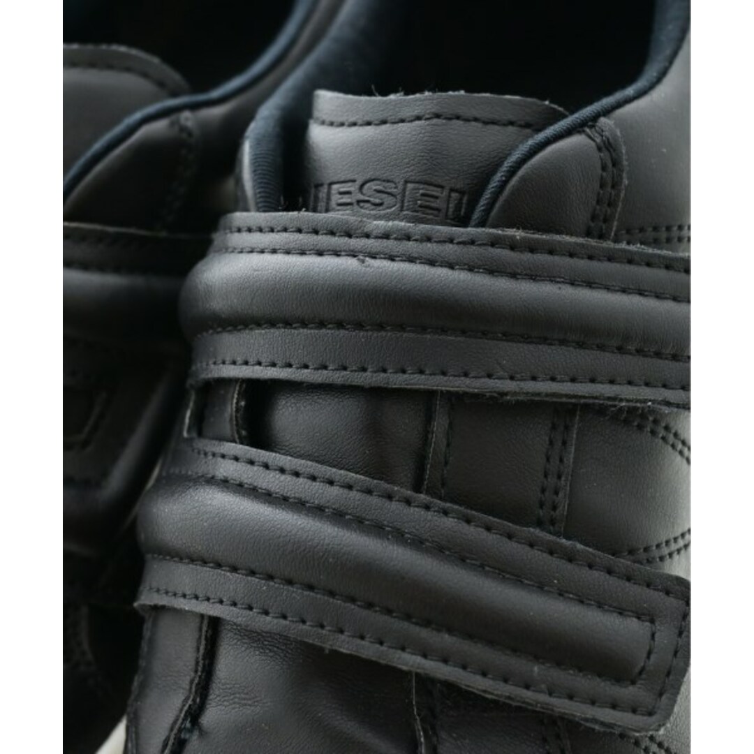 DIESEL(ディーゼル)のDIESEL ディーゼル スニーカー EU37(23.5cm位) 黒x紺 【古着】【中古】 レディースの靴/シューズ(スニーカー)の商品写真