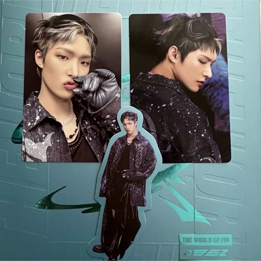 ATEEZ - ミンギ WILL crazyform Z ver. 封入トレカ 2枚 ATEEZの通販 by ATEEZ - ミンギ WILL crazyform Z ver. 封入トレカ 2枚 ATEEZの通販 by