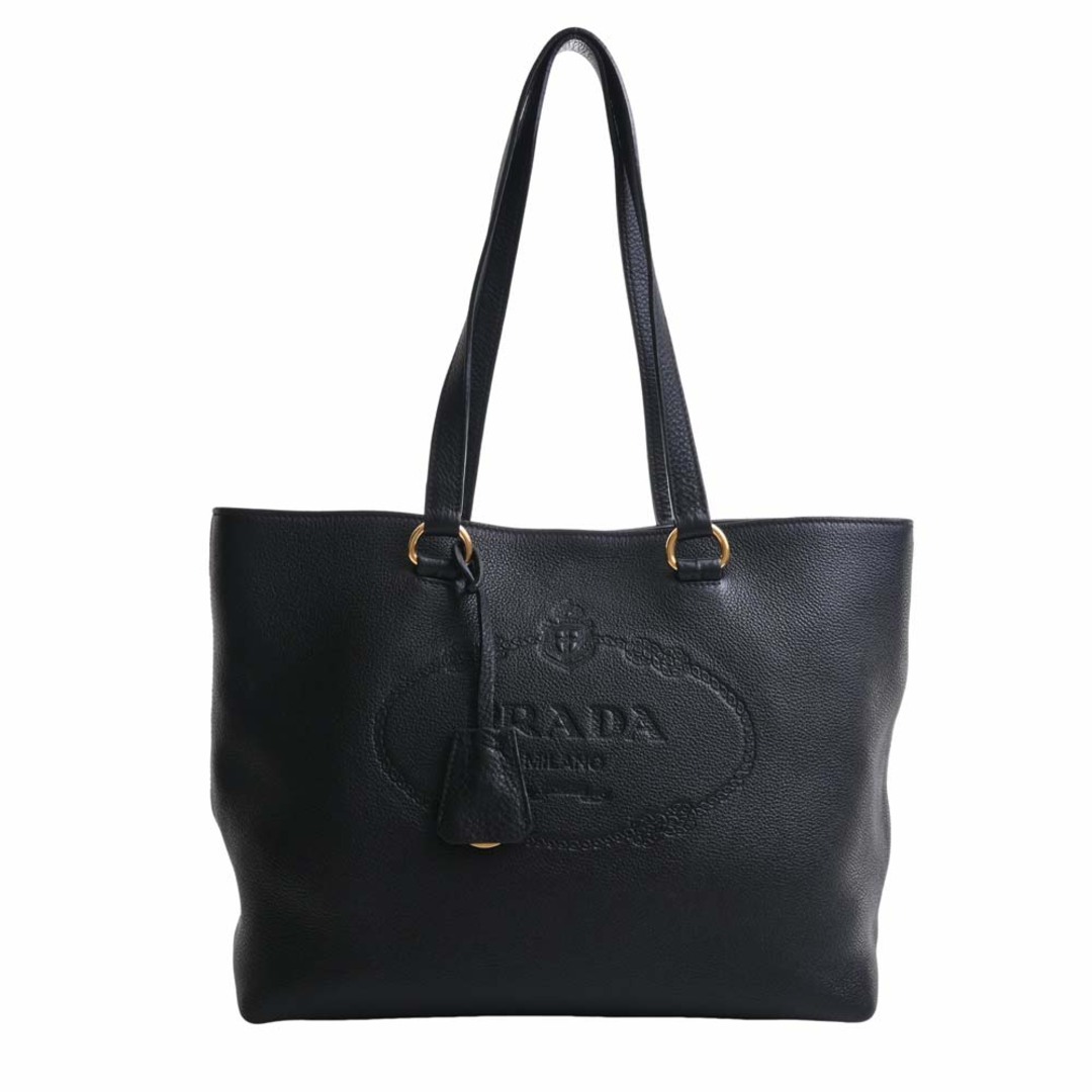 バッグPRADA プラダ レザー トートバッグ - ブラック by