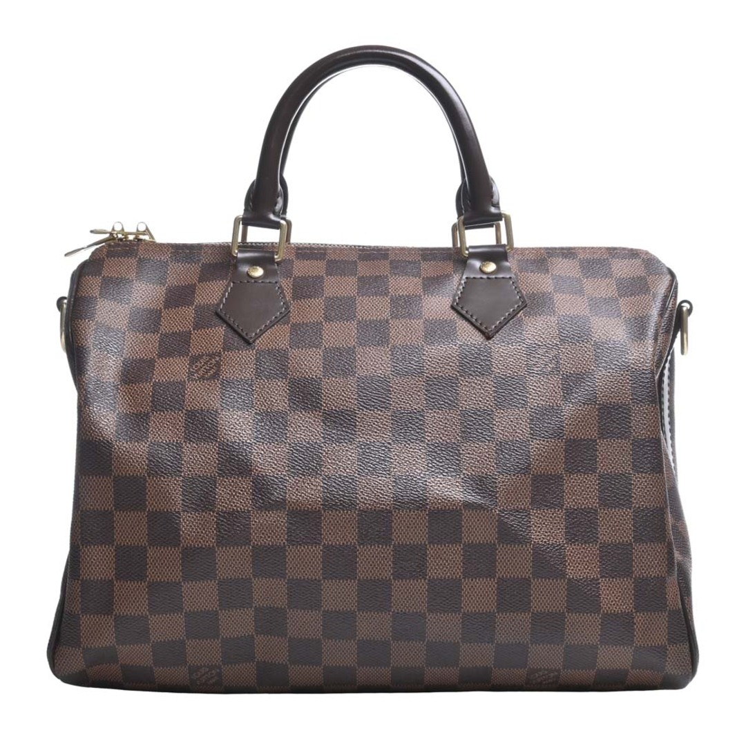 レディースLOUIS VUITTON ルイヴィトン ダミエ スピーディ バンドリエール30 2WAY ハンドバッグ ミニボストンバッグ N41367 ブラウン by