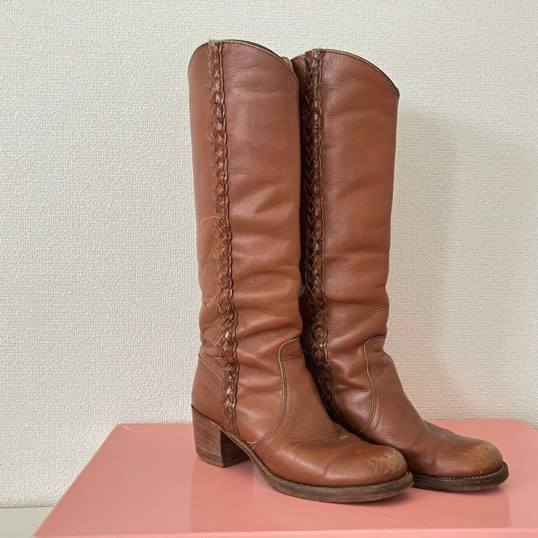 FRYE(フライ)のFRYE  ロングブーツ フライ ビンテージ 23.5〜24cm レディースの靴/シューズ(ブーツ)の商品写真