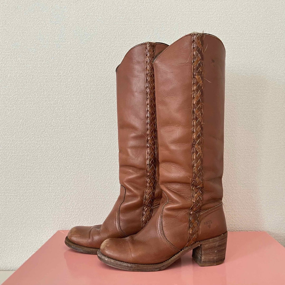 FRYE(フライ)のFRYE  ロングブーツ フライ ビンテージ 23.5〜24cm レディースの靴/シューズ(ブーツ)の商品写真