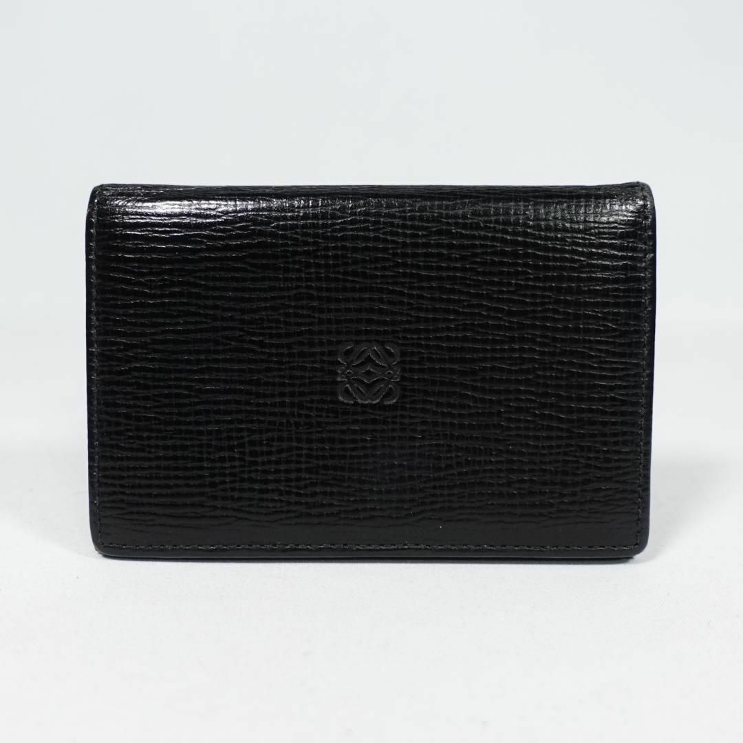 LOEWE ロエベ カードケース 名刺入れ アナグラム ブラック レザー LOEWE ロエベ カードケース 名刺入れ アナグラム ブラック レザー