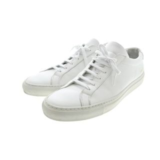 コモンプロジェクト(COMMON PROJECTS)のCOMMON PROJECTS スニーカー EU41(26cm位) 白 【古着】【中古】(スニーカー)