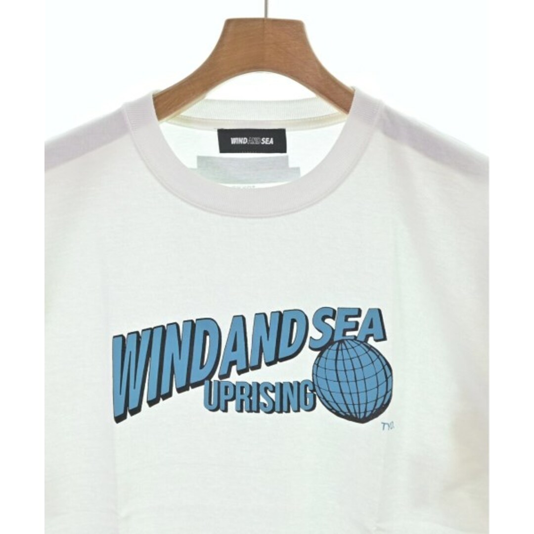 日本安い WIND AND SEA ウィンダンシー Tシャツ・カットソー XL 白