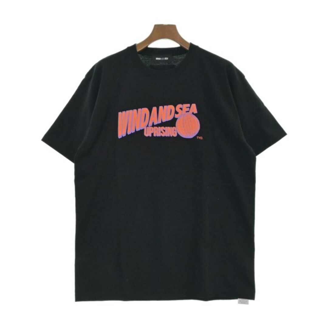 WIND AND SEA ウィンダンシー Tシャツ・カットソー XL 黒無しネック