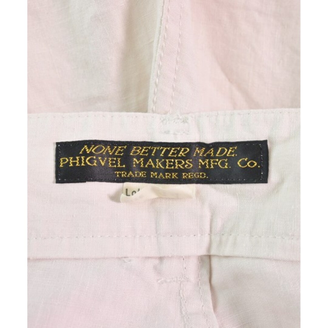 PHIGVEL(フィグベル)のPHIGVEL フィグベル ショートパンツ 2(M位) アイボリー 【古着】【中古】 メンズのパンツ(ショートパンツ)の商品写真