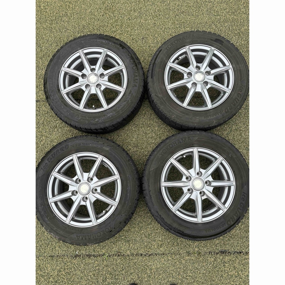 スタッドレスタイヤアルミセット　195/65R15 ヨコハマ　セレナ自動車