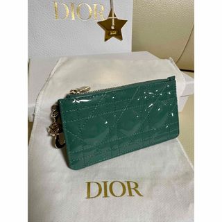 クリスチャンディオール(Christian Dior)の★Dior★ LADY DIOR★スモール ジップ カードホルダー★(パスケース/IDカードホルダー)