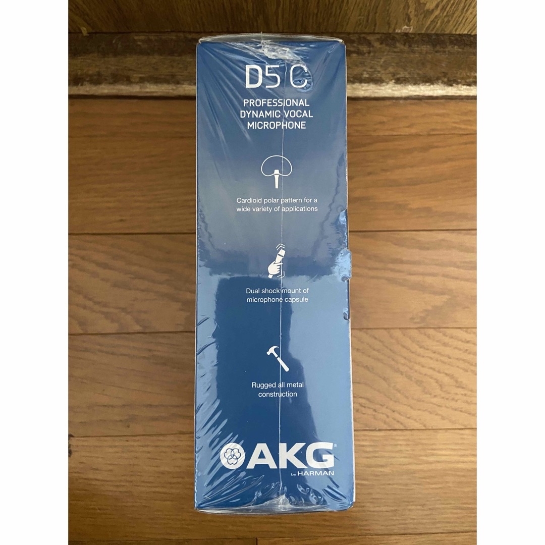 AKG(アーカーゲー)のAKG ( アーカーゲー )  D5 C ダイナミックマイク＋K&M変換ネジ付 楽器のレコーディング/PA機器(マイク)の商品写真