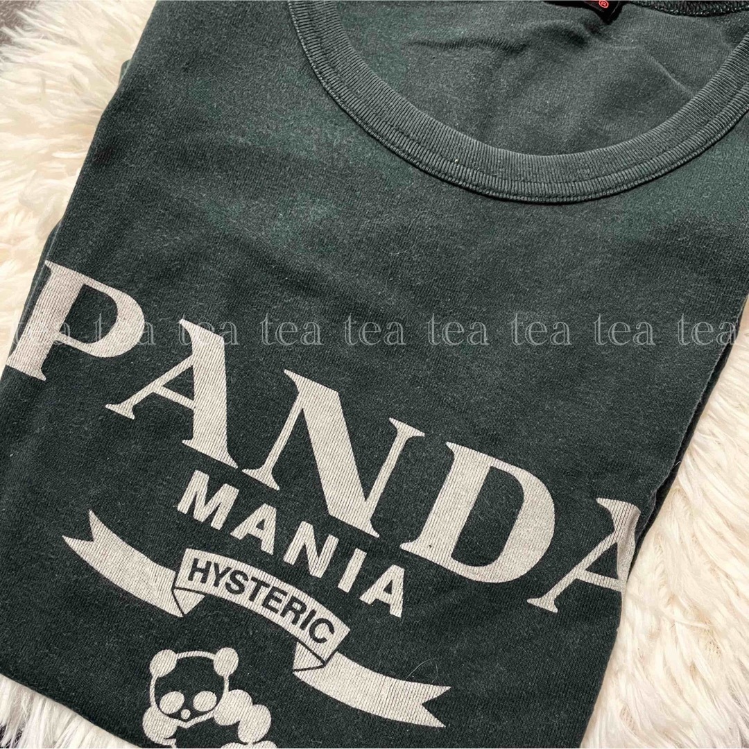 HYSTERIC GLAMOUR(ヒステリックグラマー)の激レア Hys 木村拓哉 着用 PANDA MANIATシャツ レディースのトップス(Tシャツ(半袖/袖なし))の商品写真