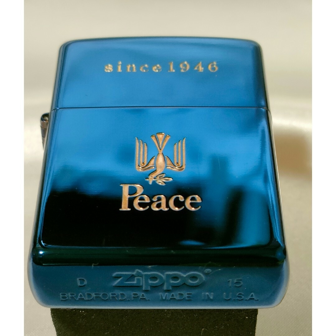 【ピース缶付 Peace zippo】　ピース　since1946 ジッポー