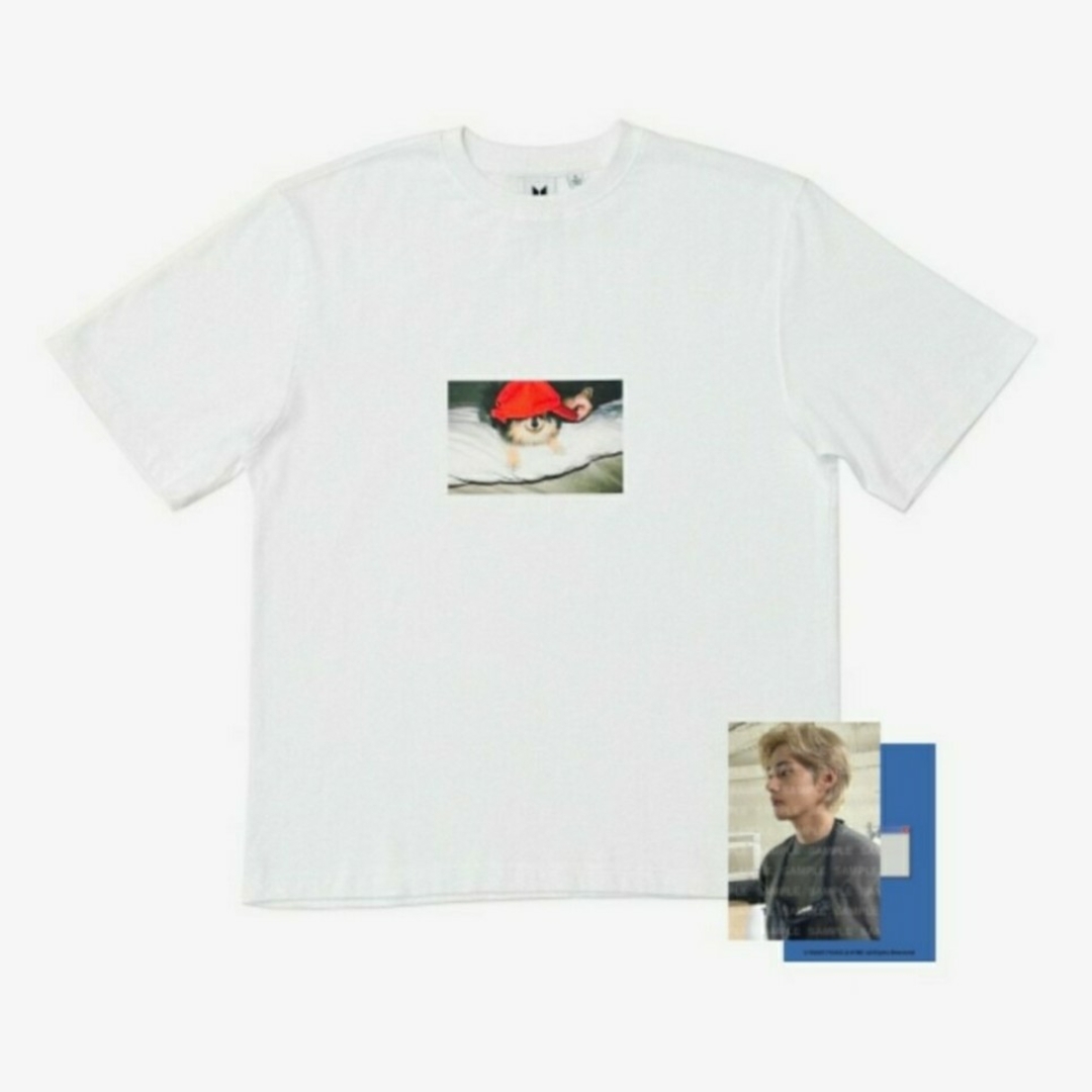 防弾少年団(BTS)(ボウダンショウネンダン)のBTS LAYOVER OVERSIZED T-SHIRT付属 フォトカード V エンタメ/ホビーのタレントグッズ(アイドルグッズ)の商品写真