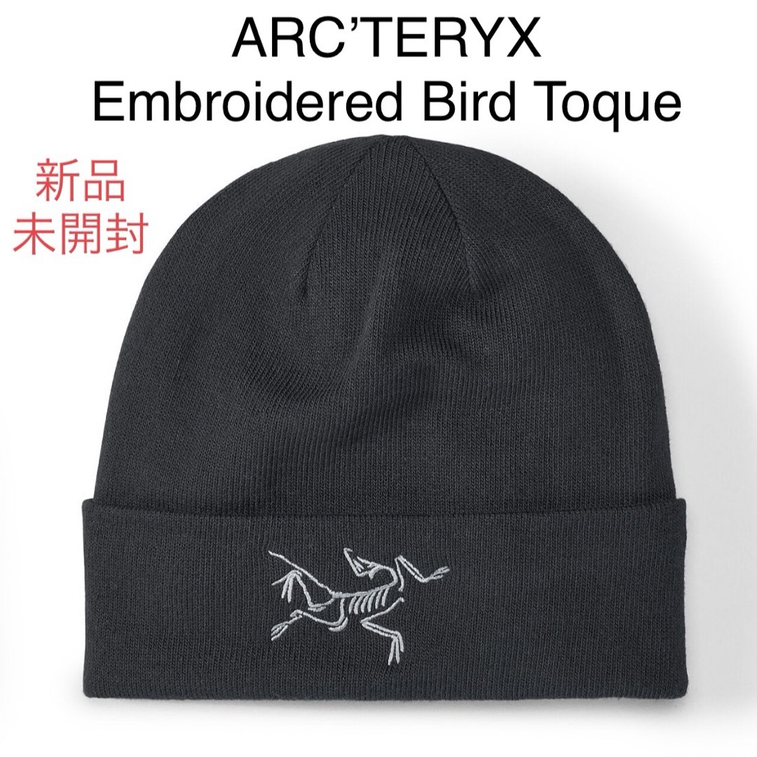 ARC'TERYX(アークテリクス)のARC’TERYX アークテリクス エンブロイダード バードトーク 新品未開封 メンズの帽子(ニット帽/ビーニー)の商品写真