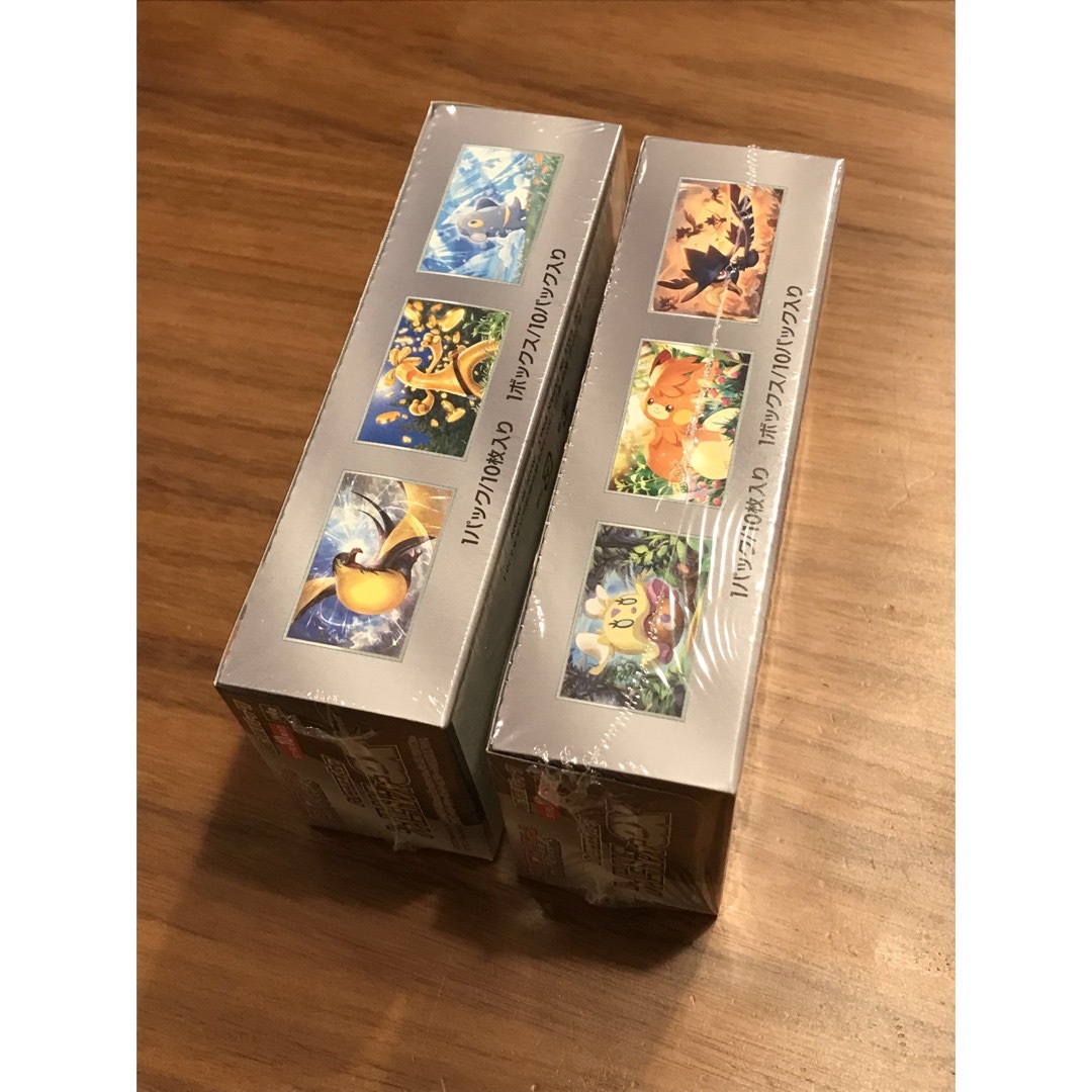 ハイクラスパック　シャイニートレジャーex  2BOXセット エンタメ/ホビーのトレーディングカード(Box/デッキ/パック)の商品写真