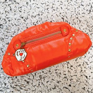 アナスイ(ANNA SUI)のアナスイ　ポーチ　オレンジ色(ポーチ)