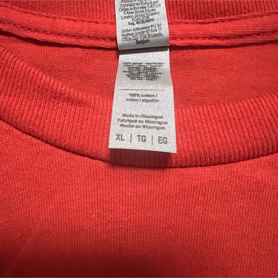 GILDAN(ギルタン)の新品 GILDAN ギルダン 長袖ロンT レッド 赤 XL メンズのトップス(Tシャツ/カットソー(七分/長袖))の商品写真