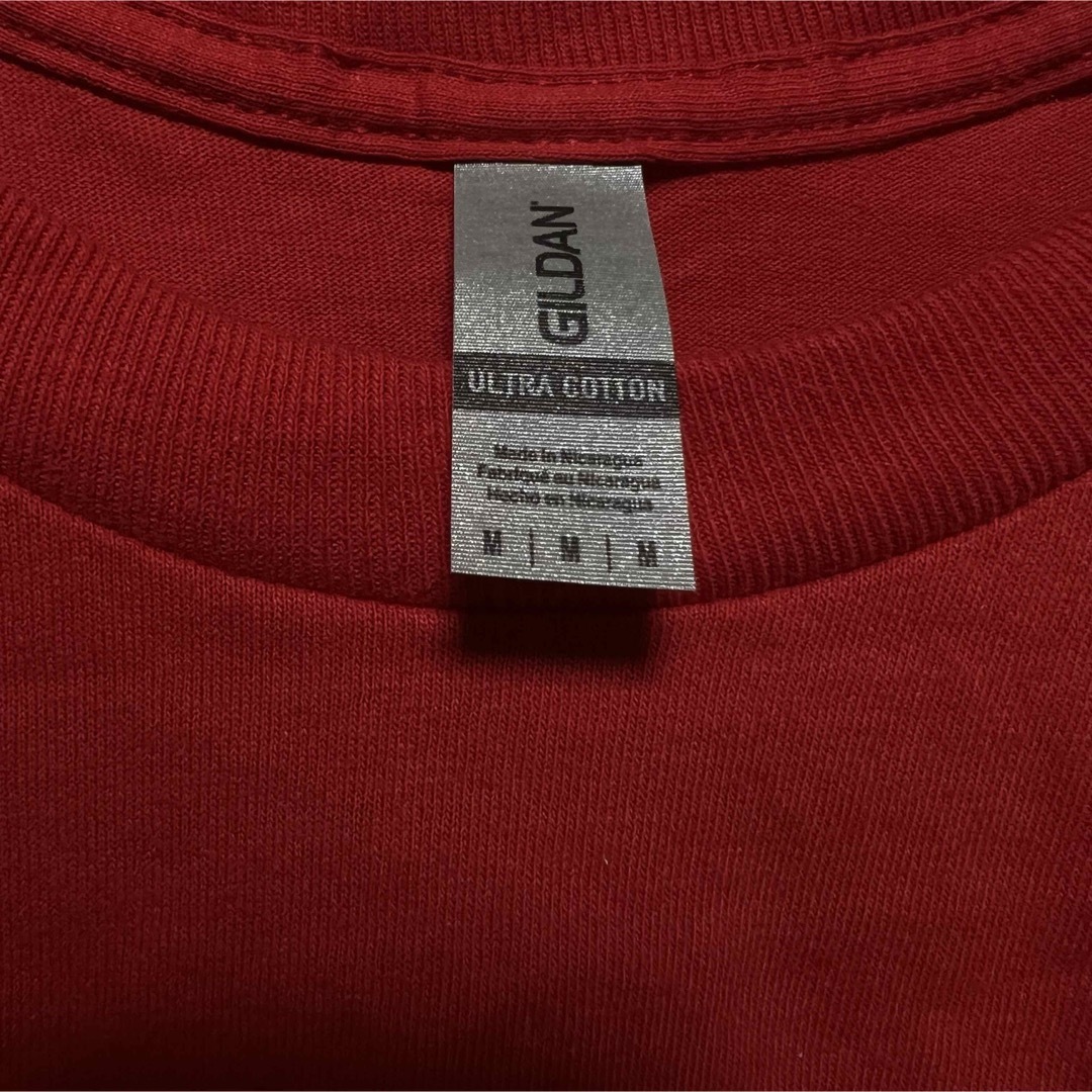GILDAN(ギルタン)の新品 GILDAN ギルダン 長袖ロンT レッド 赤 M メンズのトップス(Tシャツ/カットソー(七分/長袖))の商品写真