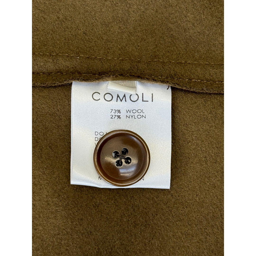 COMOLI(コモリ)のコモリ ウール ジャケット 3 カーキ COMOLI テーラード ブラウン メンズのジャケット/アウター(テーラードジャケット)の商品写真