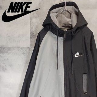 ナイキ(NIKE)の美品 NIKE ナイキ バイカラー メンズ ウィンドブレーカー L スポーツ(ナイロンジャケット)