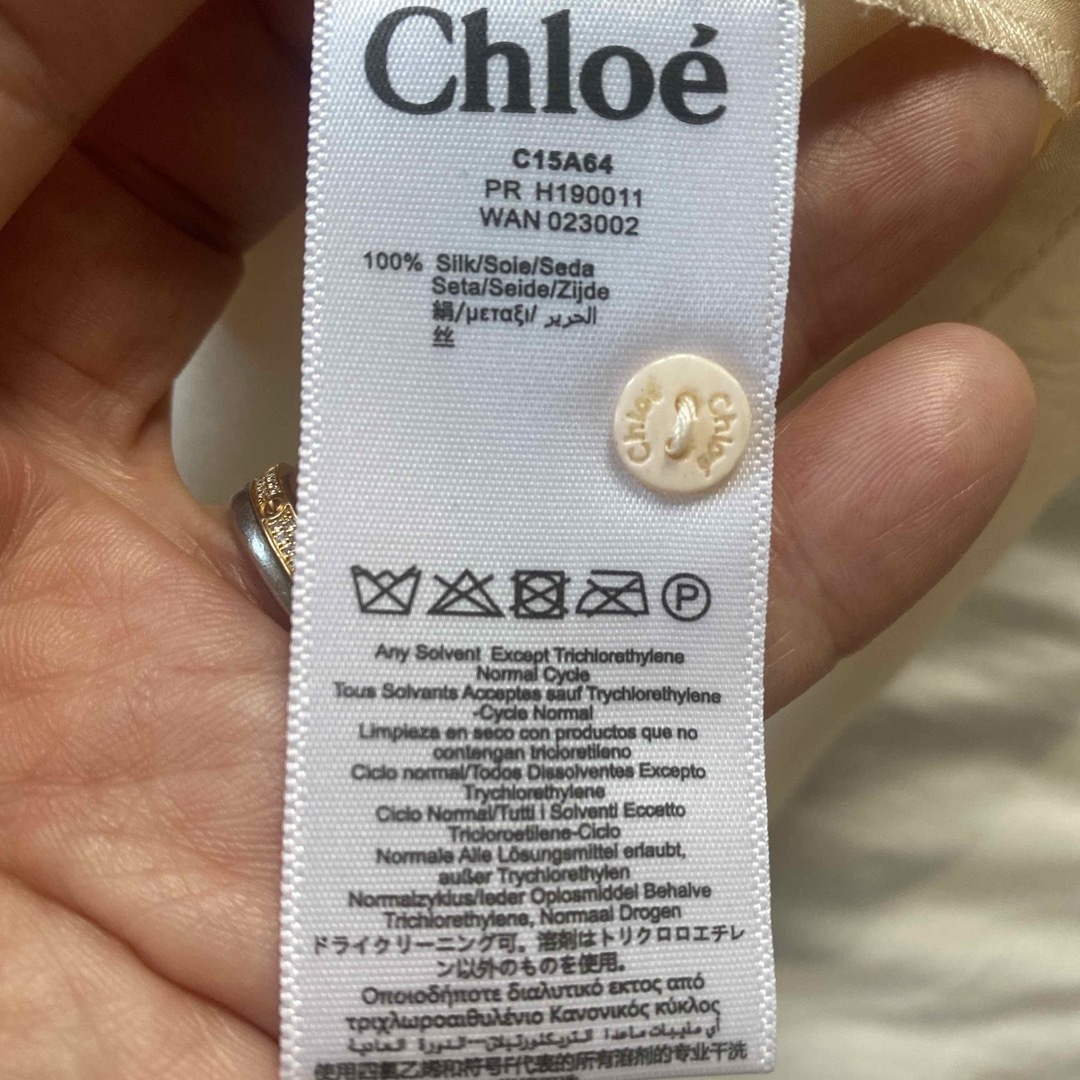 Chloe(クロエ)のChloe ブラウス　8a キッズ/ベビー/マタニティのキッズ服女の子用(90cm~)(ブラウス)の商品写真