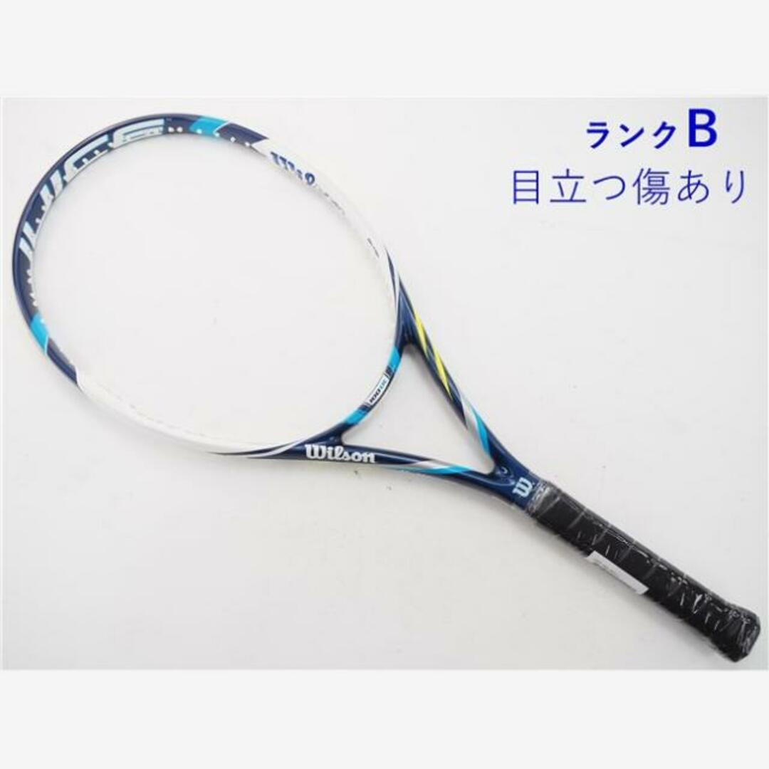 テニスラケット ウィルソン ジュース 100ユーエル 2014年モデル (L1)WILSON JUICE 100UL 2014257ｇ張り上げガット状態