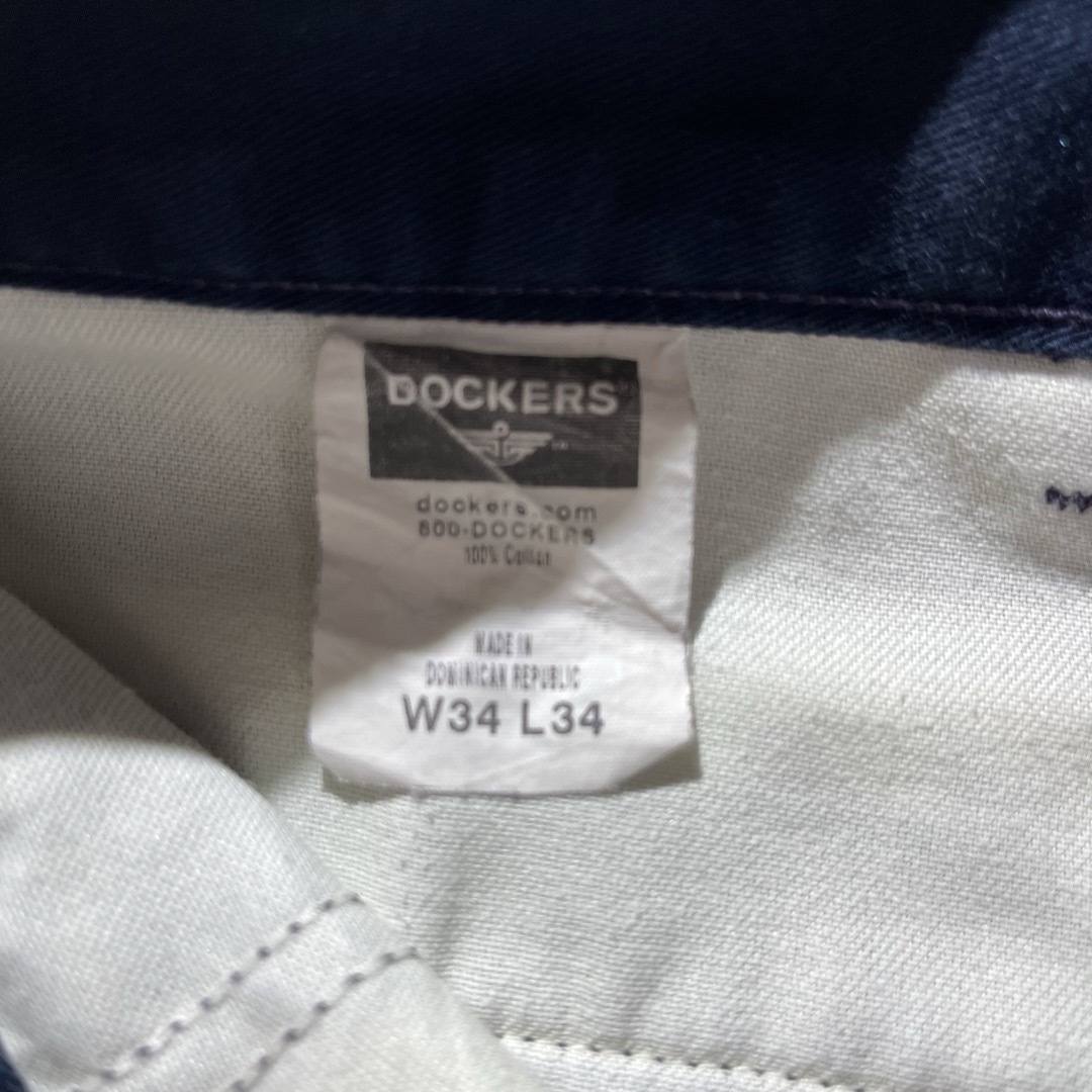 Levi's(リーバイス)の【DOCKERS】ドッカーズ ツータックワイドチノパンツ 34インチ ドミニカ製 メンズのパンツ(チノパン)の商品写真