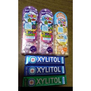 ロッテ　ふ〜せんの実、キシリトールガム　○６点セット(菓子/デザート)