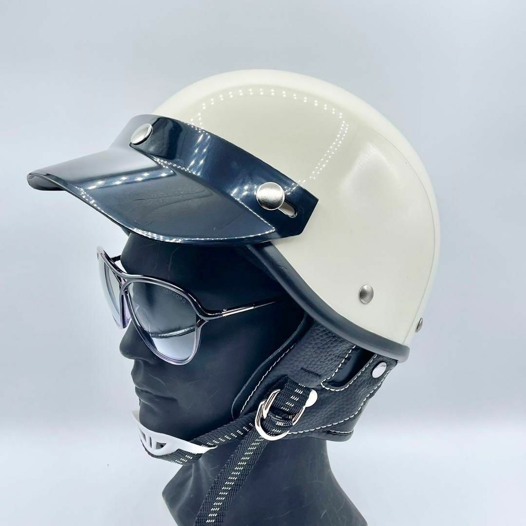 ショーティー Mサイズ ヘルメット ポリヘル アイボリーカラー ショーティー Mサイズ ヘルメット ポリヘル アイボリーカラー