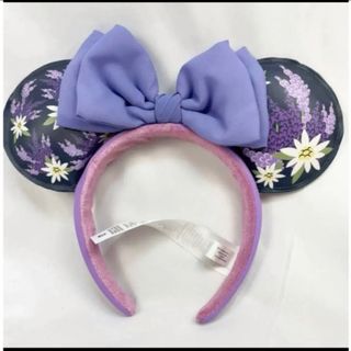 ディズニー(Disney)のラベンダーフローラル❣️海外ディズニーカチューシャ　紫(カチューシャ)