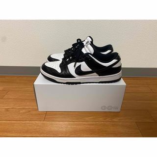 ナイキ(NIKE)のNIKE by you ナイキ パンダ ダンク DUNK LOW 白黒 28.5(スニーカー)