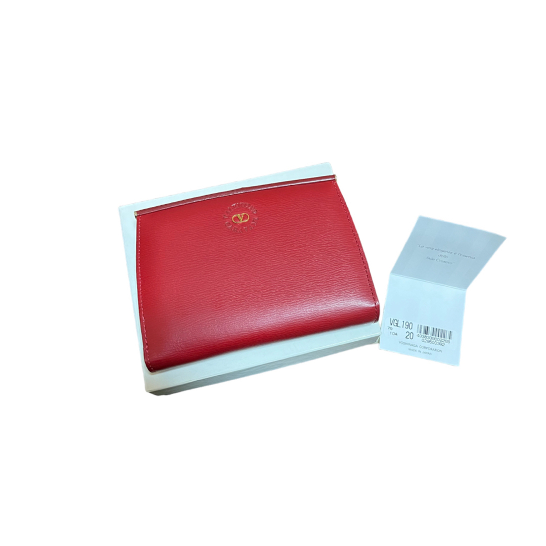 valentino garavani 日本製　赤　財布のサムネイル