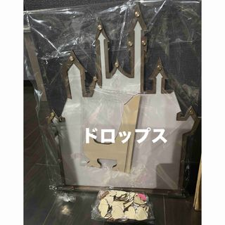 【送料無料】盾付き！ハートドロップス お城♡ 100個チップ(ウェルカムボード)