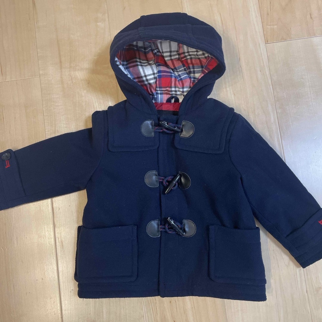 babyGAP(ベビーギャップ)のGAP ダッフルコート キッズ/ベビー/マタニティのキッズ服男の子用(90cm~)(コート)の商品写真