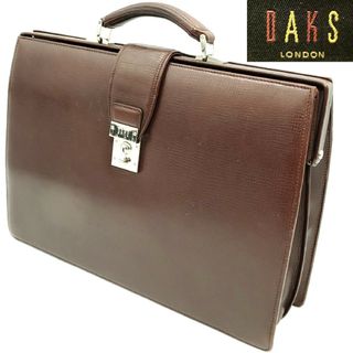 ダックス(DAKS)の日本製★DAKS LONDON★ACEレザーダレスバッグ茶メンズ本革SZB153(ビジネスバッグ)