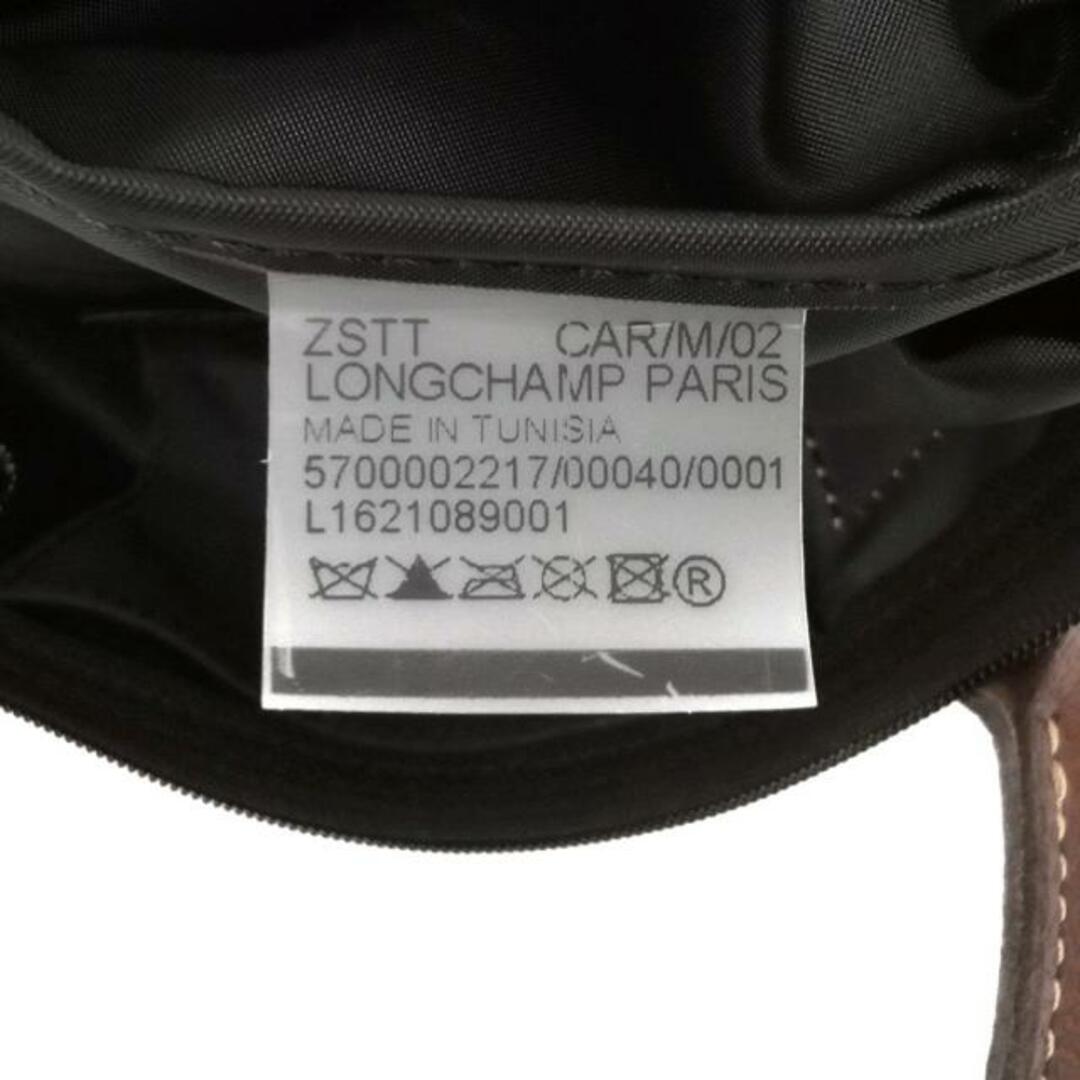 LONGCHAMP(ロンシャン)のロンシャン ハンドバッグ 黒×ブラウン レディースのバッグ(ハンドバッグ)の商品写真