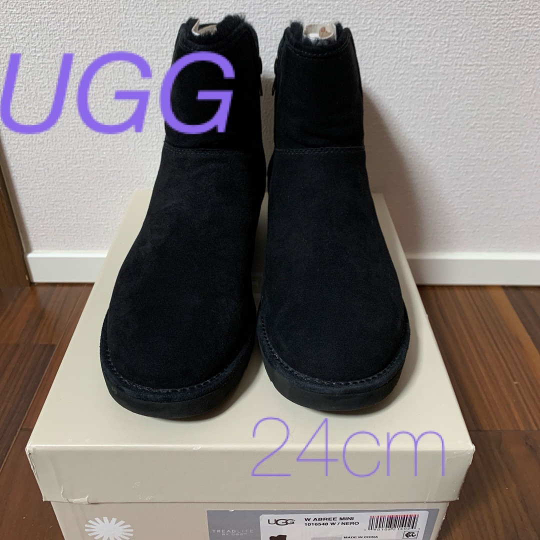 UGGアグABREE MINI　24cm／黒