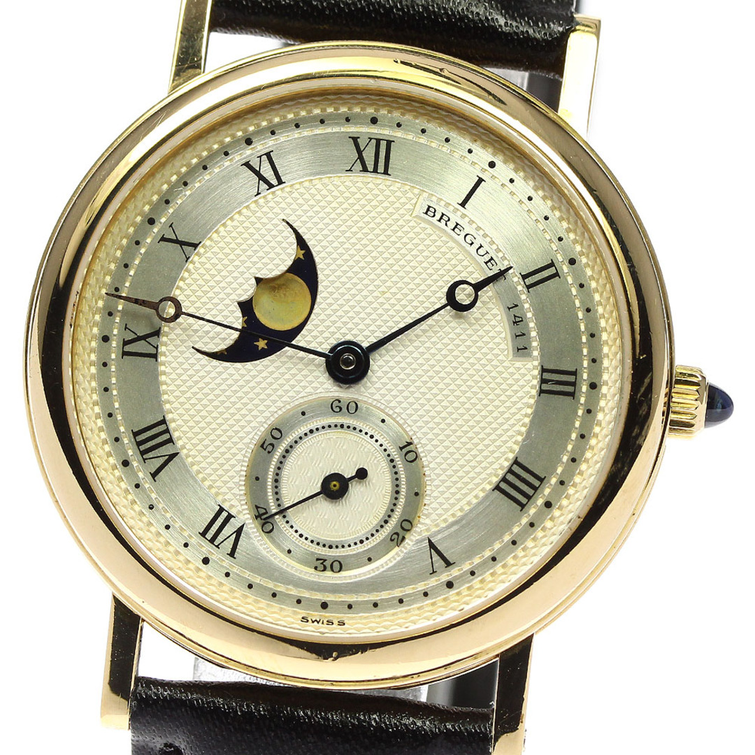 Breguet(ブレゲ)の訳あり ブレゲ Breguet 3280 クラシック K18YG ムーンフェイズ Cal.818/4 手巻き メンズ _748450 メンズの時計(腕時計(アナログ))の商品写真