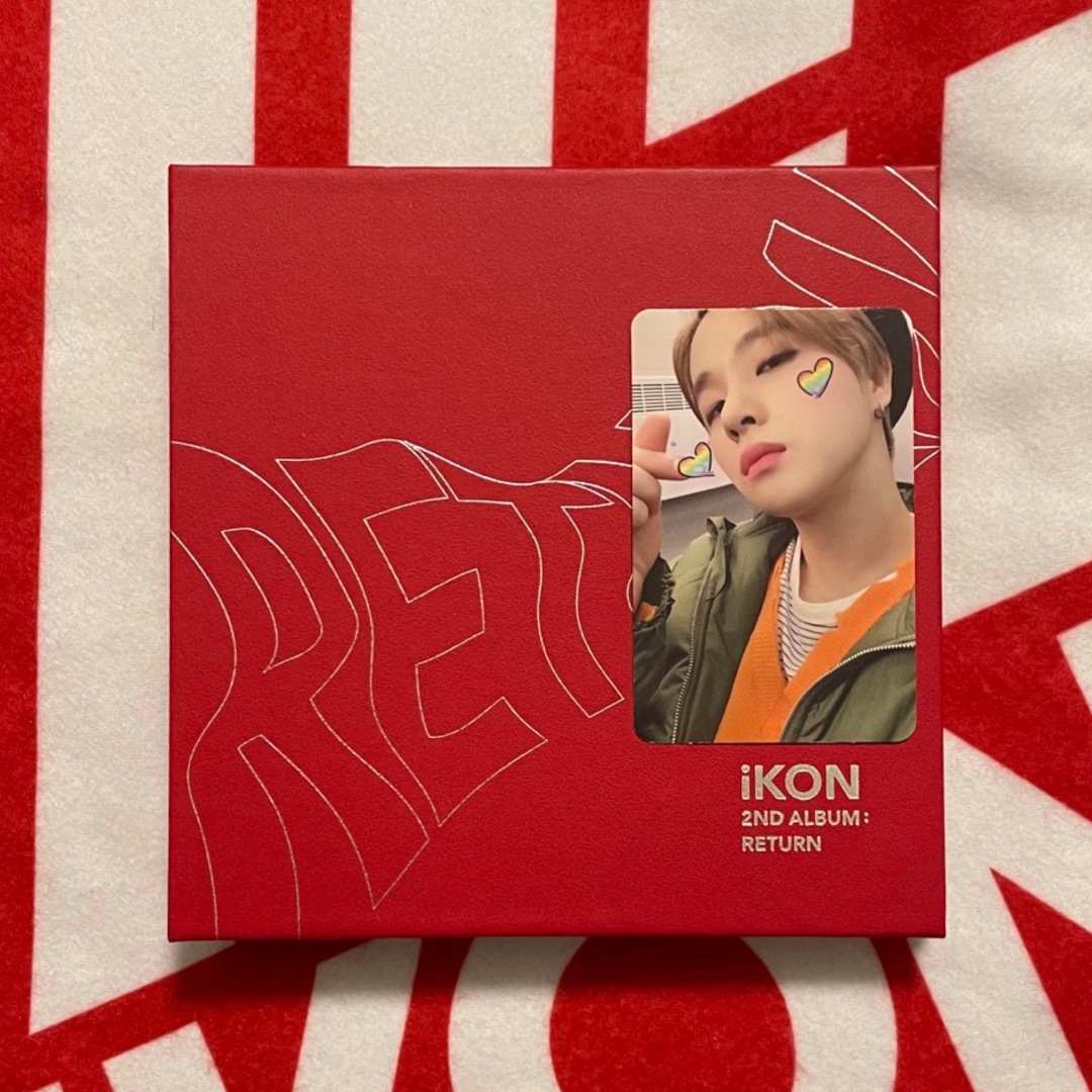 iKON(アイコン)のiKON RETURN RED JAY JINHWAN ジナン エンタメ/ホビーのCD(K-POP/アジア)の商品写真