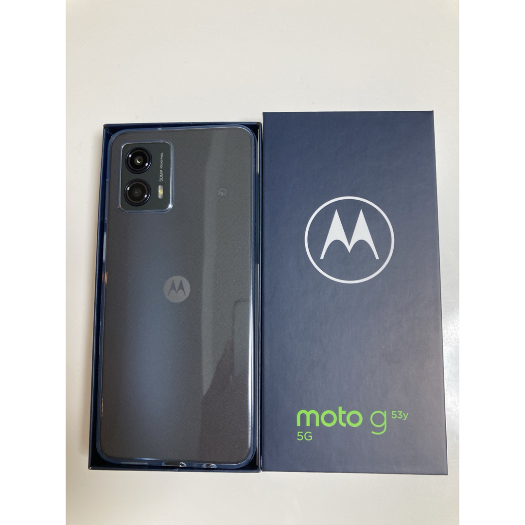 スマートフォン/携帯電話未使用 motog53y モトローラ - スマートフォン本体