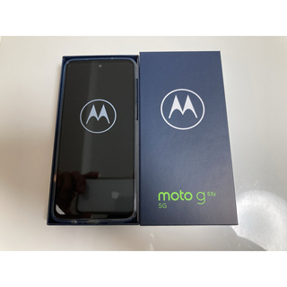 モトローラ(Motorola)の未使用　motog53y　モトローラ　ブラック(スマートフォン本体)