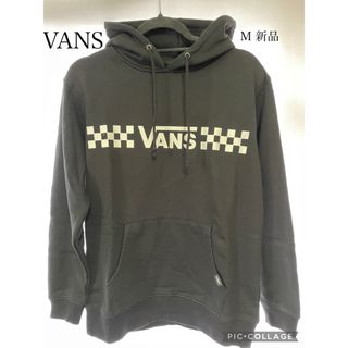 ヴァンズ(VANS)のVANS バンズ　パーカー　トレーナー　黒　新品　裏起毛(パーカー)