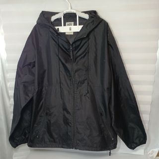 ヘリーハンセン(HELLY HANSEN)の82♪US古着ヘリーハンセンナイロンパーカーブラックUS-XL(日本2XL)(ナイロンジャケット)