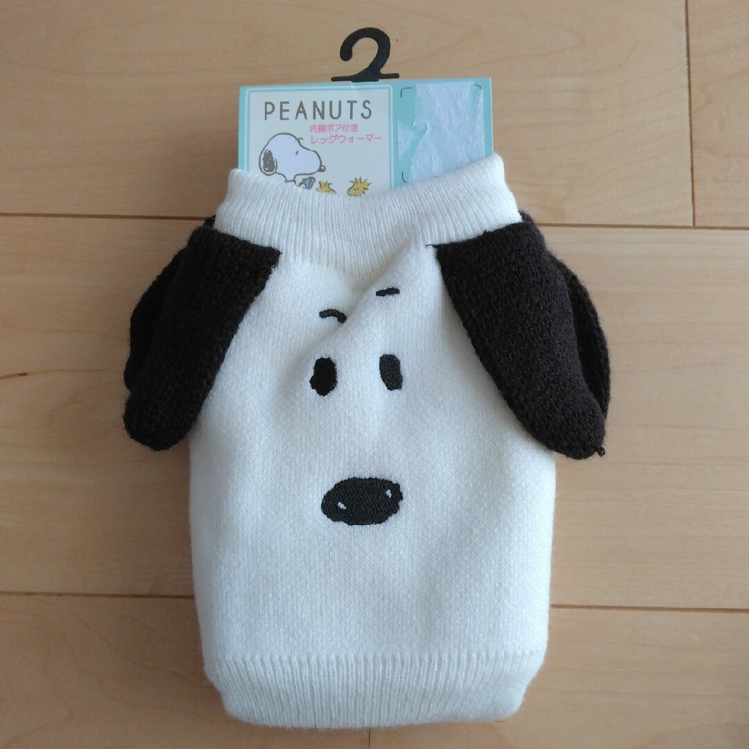 SNOOPY(スヌーピー)の【最終お値下げしました】レッグウォーマー　スヌーピー レディースのレッグウェア(レッグウォーマー)の商品写真