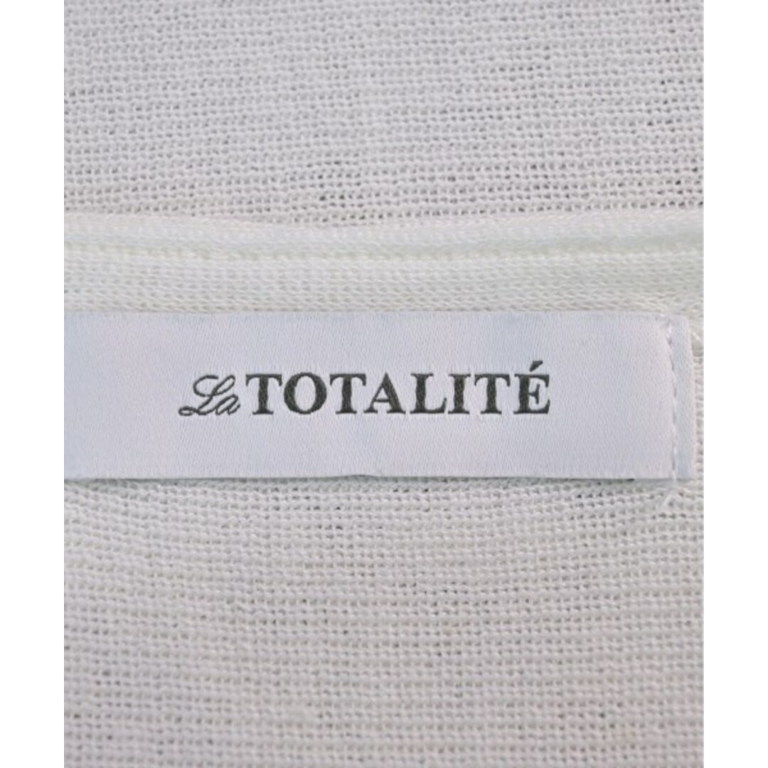 La TOTALITE(ラトータリテ)のLa TOTALITE ラトータリテ ニット・セーター F 白 【古着】【中古】 レディースのトップス(ニット/セーター)の商品写真