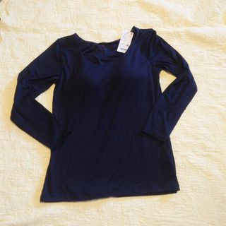 ユニクロ(UNIQLO)のユニクロ　UNIQLO　ヒートテック　8分　L(アンダーシャツ/防寒インナー)