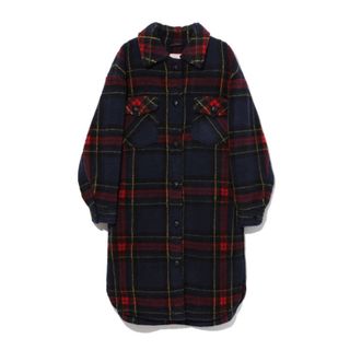 ベイピーバイアベイシングエイプ(BAPY BY A BATHING APE)のBAPY BY BATHING APE tartan overcoat(チェスターコート)